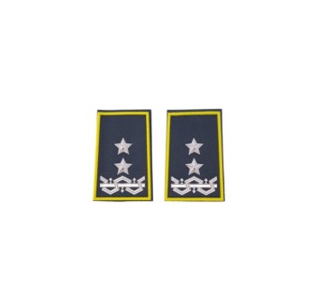 Tubolari Generale Divisione Guardia di Finanza ricamati GDF Divisa Militare