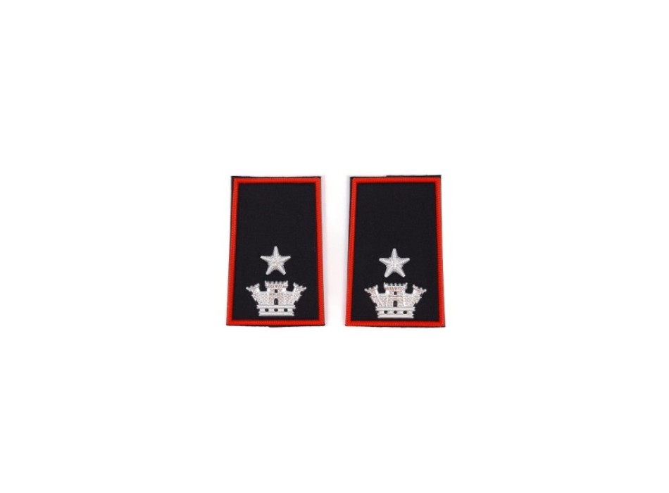 Tubolari Maggiore Carabinieri neri Divisa Militare