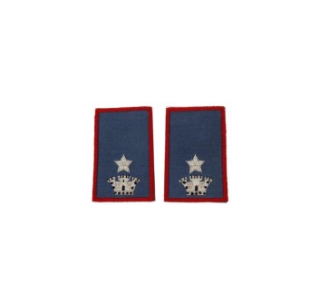 Tubolari Maggiore Carabinieri ricamati blu Divisa Militare