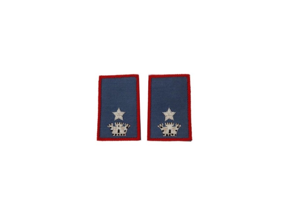 Tubolari Maggiore Carabinieri ricamati blu Divisa Militare