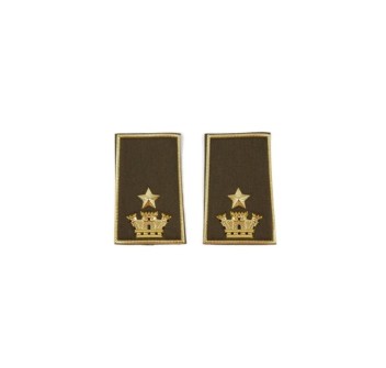 Tubolari Maggiore Esercito kaki Divisa Militare