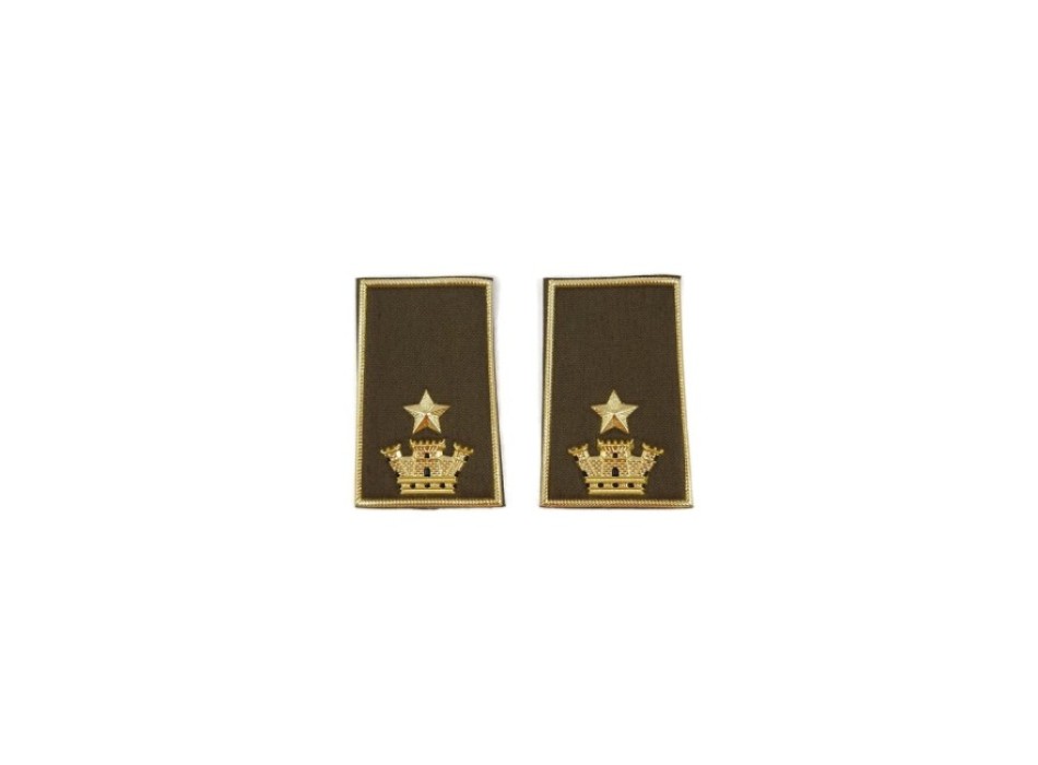 Tubolari Maggiore Esercito kaki Divisa Militare