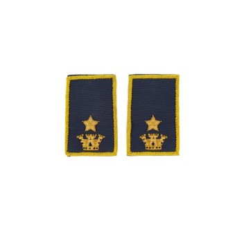 Tubolari Maggiore Guardia di Finanza ricamato GDF Divisa Militare
