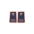 Tubolari Maresciallo Ordinario Carabinieri ricamati blu