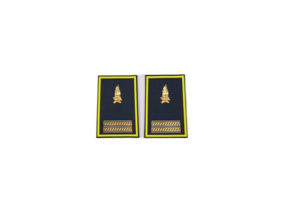 Tubolari Maresciallo Ordinario Guardia di Finanza GDF Divisa Militare