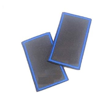 Tubolari neri contorno blu royal Divisa Militare