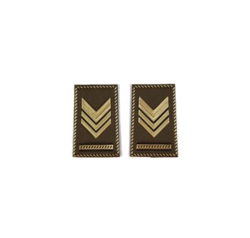  Tubolari Sergente Maggiore Capo Esercito kaki alta visibilità Divisa Militare