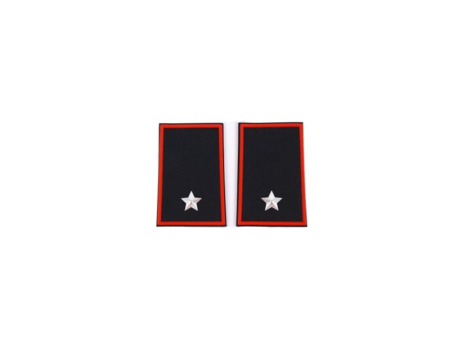 Tubolari Sottotenente Carabinieri neri Divisa Militare