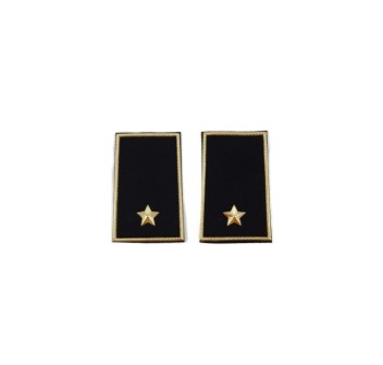 Tubolari Sottotenente Esercito neri Divisa Militare