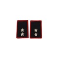 Tubolari Tenente Carabinieri ricamati neri