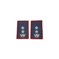 Tubolari Tenente Colonnello Carabinieri ricamati blu