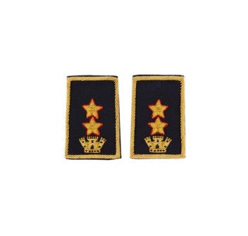  Tubolari Tenente Colonnello Comandante Esercito ricamati neri Tubolari Tenente Colonnello Comandante Esercito ricamati neri Divisa Militare