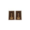 Tubolari Tenente Colonnello Esercito kaki