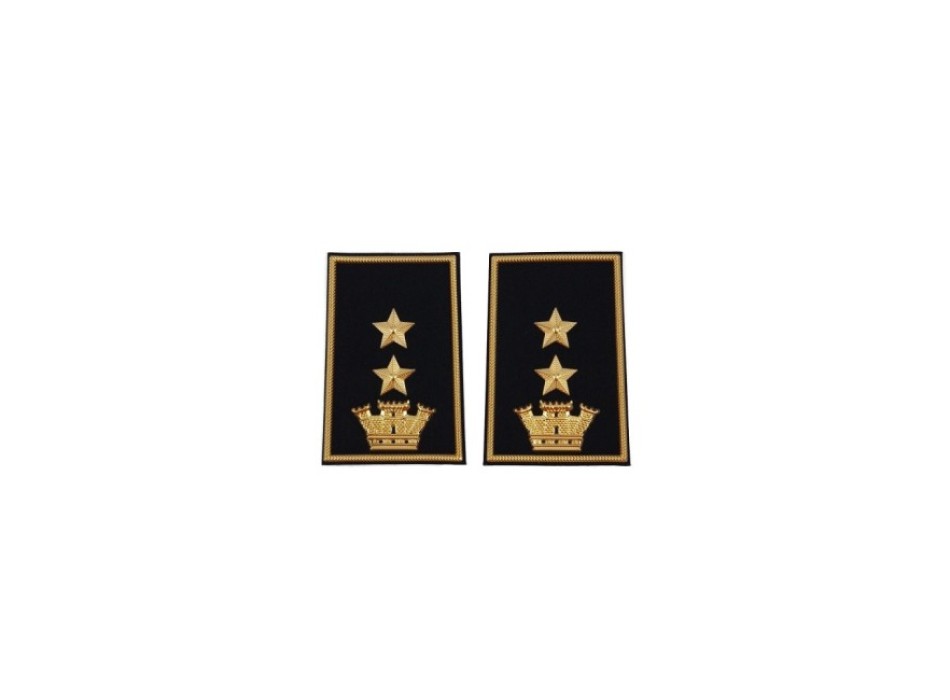 Tubolari Tenente Colonnello Esercito neri Divisa Militare