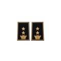 Tubolari Tenente Colonnello Esercito neri