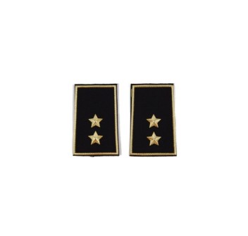 Tubolari Tenente Esercito neri Divisa Militare