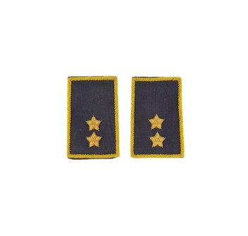 Tubolari Tenente Guardia di Finanza ricamati GDF Divisa Militare