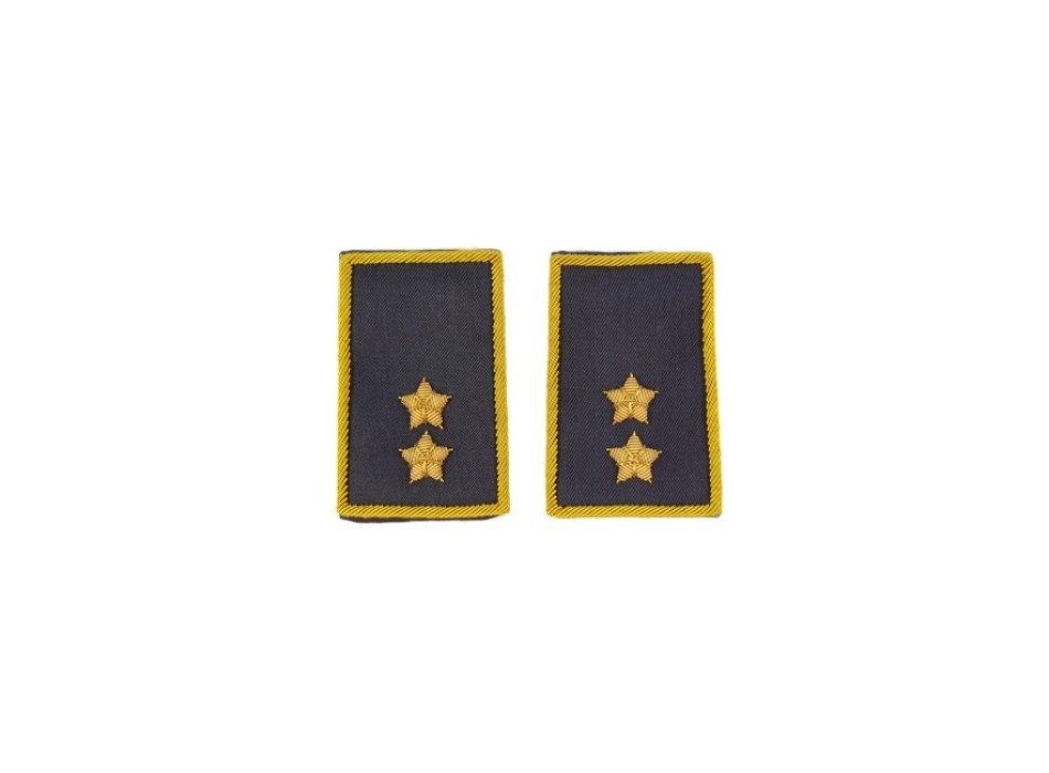 Tubolari Tenente Guardia di Finanza ricamati GDF Divisa Militare