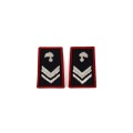 Tubolari Vicebrigadiere Carabinieri ricamati neri