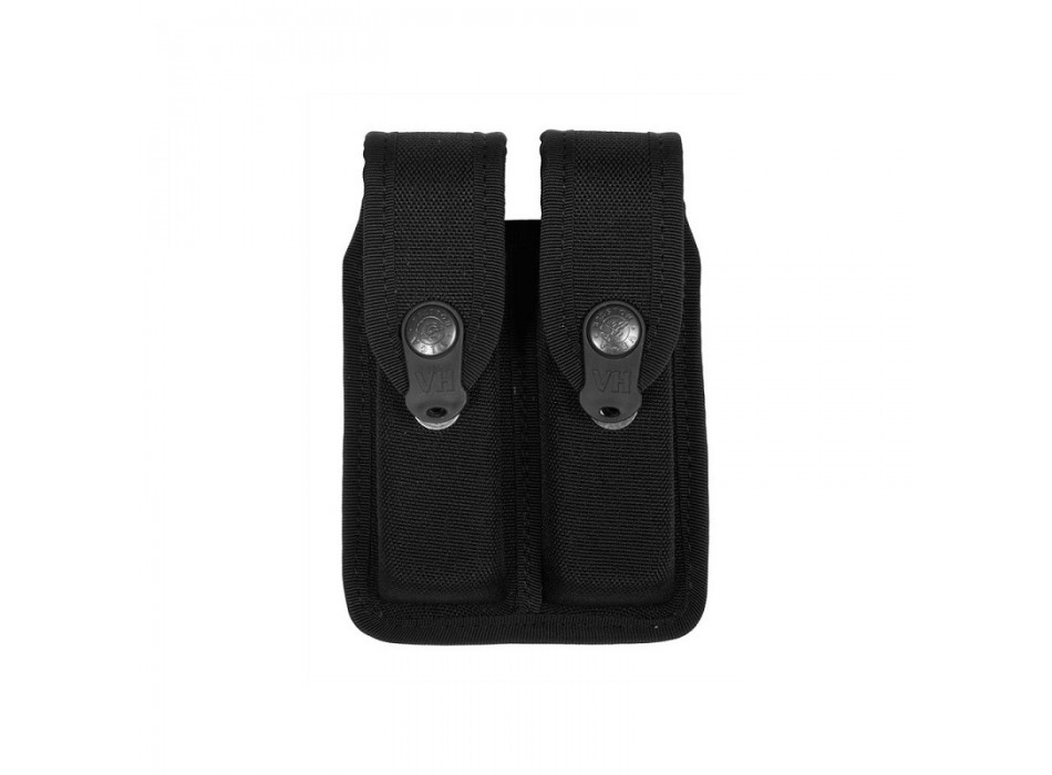 Vega Holster doppio portacaricatore bifilare nero 2fp03 Divisa Militare