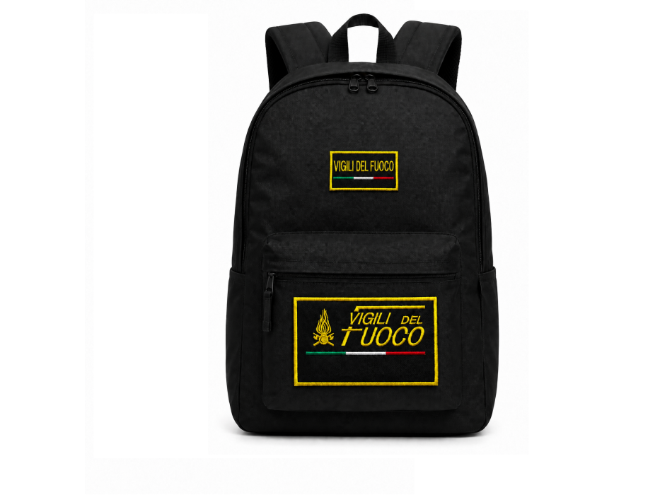 Vigili del fuoco Kit 3 patch ricamate per borsone personalizzate Divisa Militare