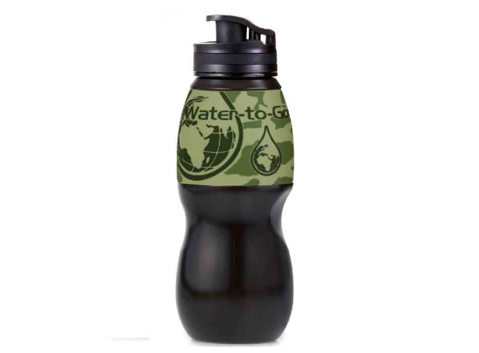 Water to go borraccia 75 ml new camo survival bushcraft con filtro incluso Divisa Militare