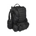 Zaino 50 litri nero con tasche removibili