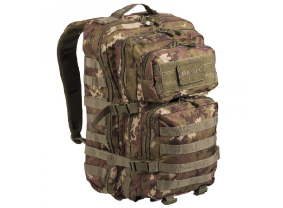 Zaino grande litri 36 mil tec mimetico vegetato Divisa Militare