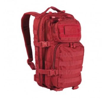 Zaino medio litri 20 mil tec coyote rosso Divisa Militare