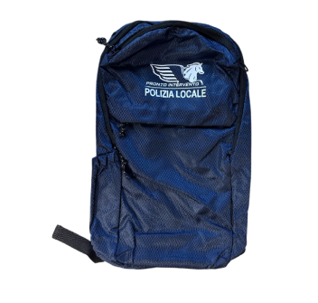 Zaino Polizia Locale Pronto Intervento zainetto Divisa Militare