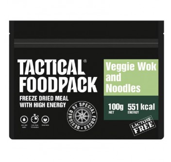 Zuppa tattica foodpack veggie verdure e noodles survival scadenza 5 anni Divisa Militare